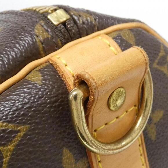 LOUIS VUITTON Brown Monogram Keepall Bandouliere 55 Boston Bag - Picture 5 of 10